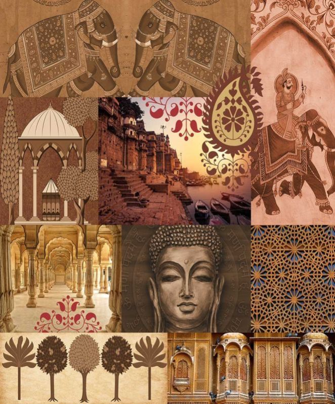 Bohemian Royal Wallpaper