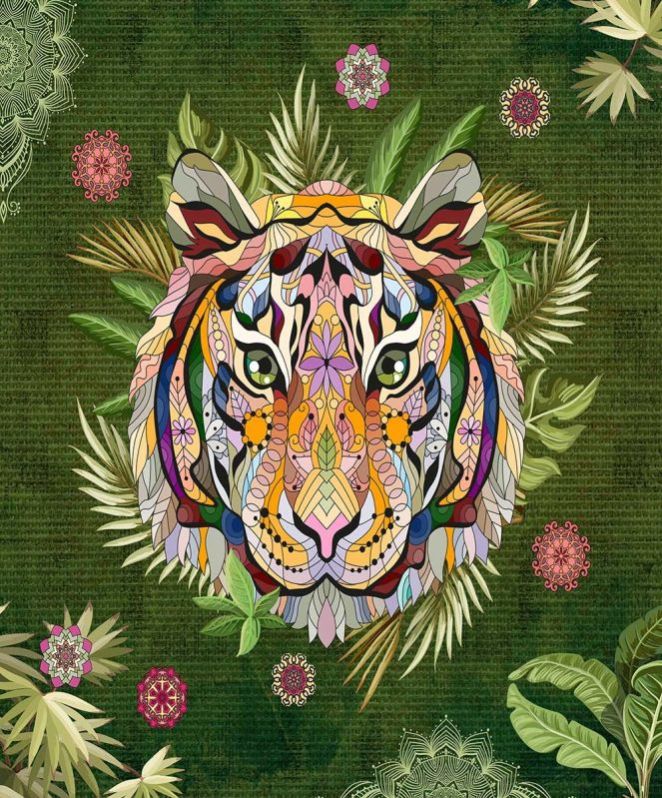 Bohemian Wildly-Prismatic Wallpaper