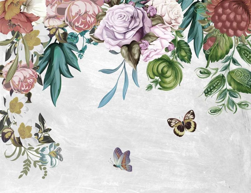 Flowers In Paradise Wallpaper