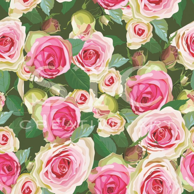 Genesis | Floral Wallpaper