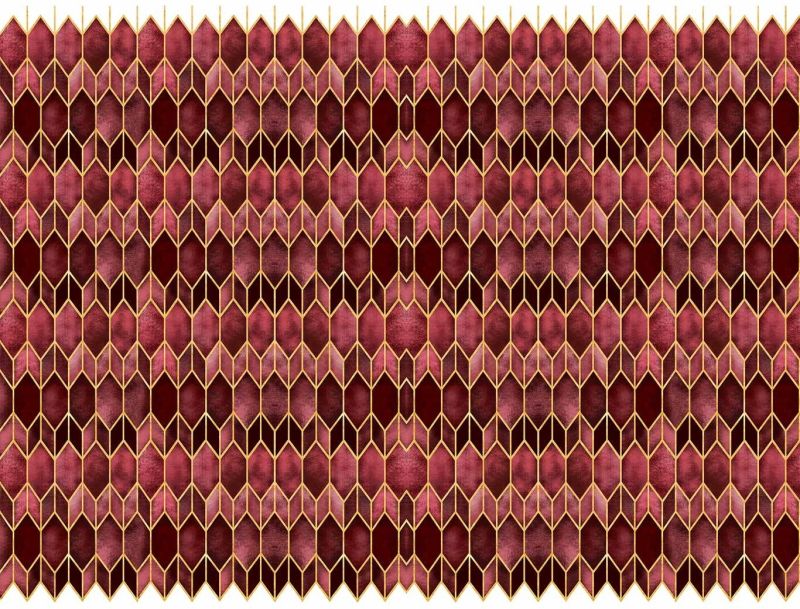 Geometric Diamond Wallpaper