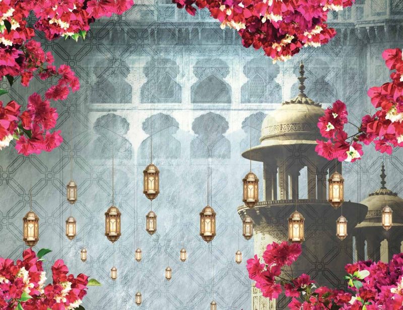 HANGING LANTERNS Wallpaper