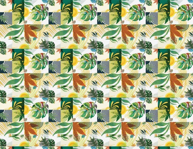 Leafy Hues Wallpaper