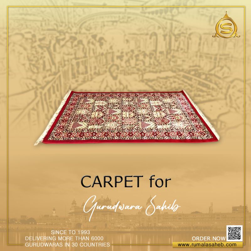 Multicolor Floor Carpets For Gurudwara Sahib, Home and Others