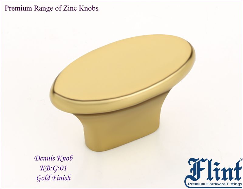 Oval Dennis Cabinet Knob