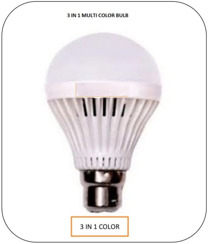 3 In 1 LED Colour Bulb
