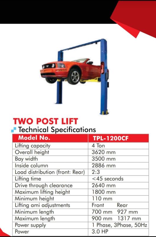 Two Post Car Lifts