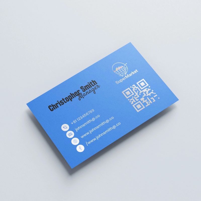 Emboss Foil Business Card