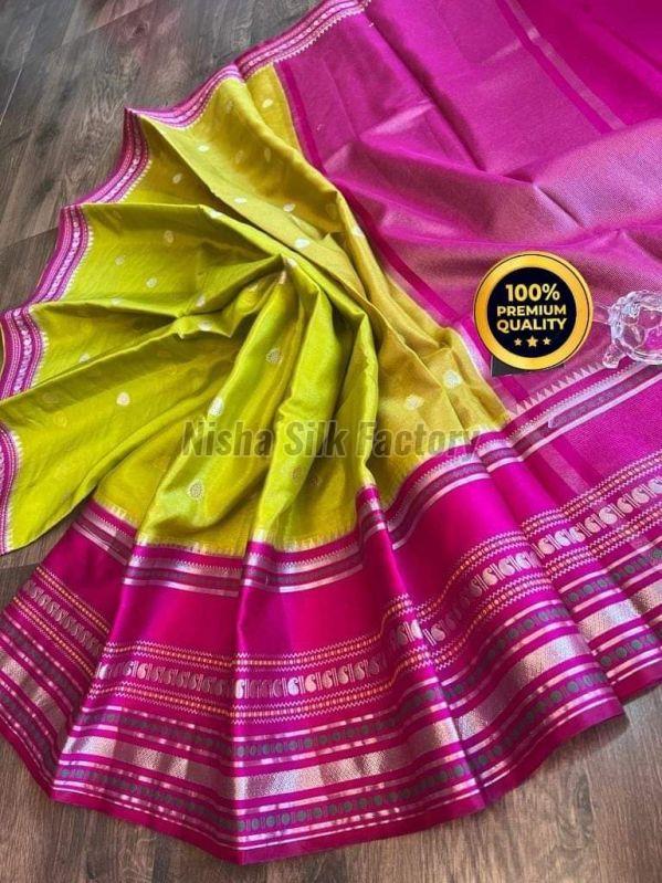 Weaving Banarasi Warm Soft Silk Saree