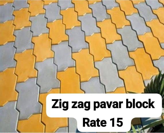Zigzag Paver Block