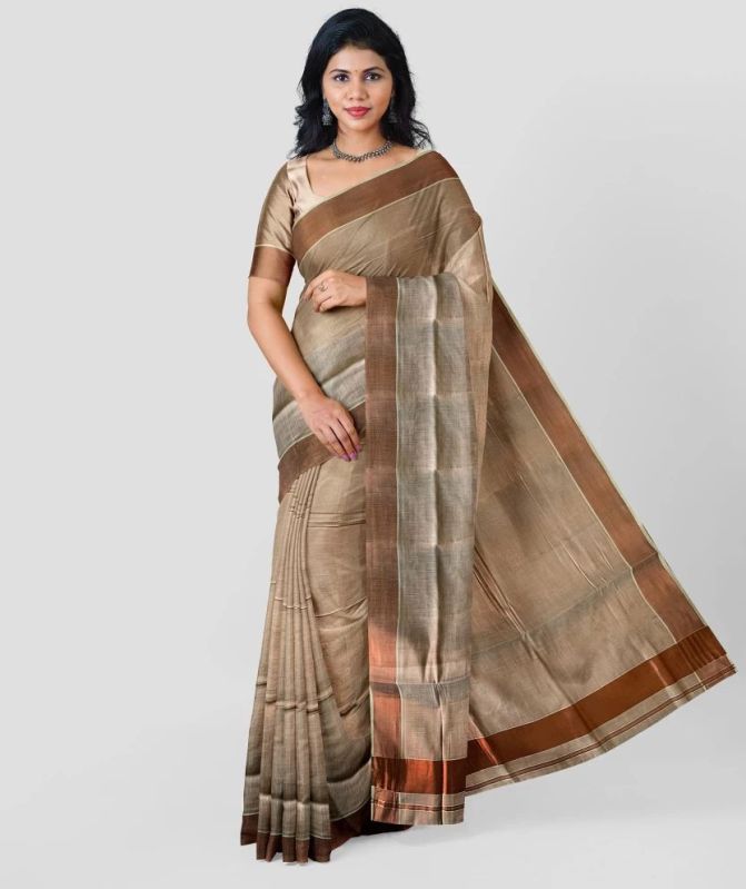 Woven Handloom Tissue Saree