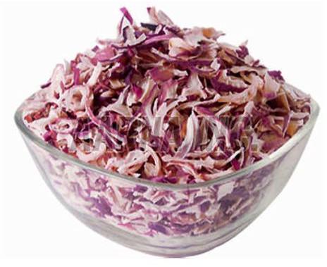 dehydrated onion flakes