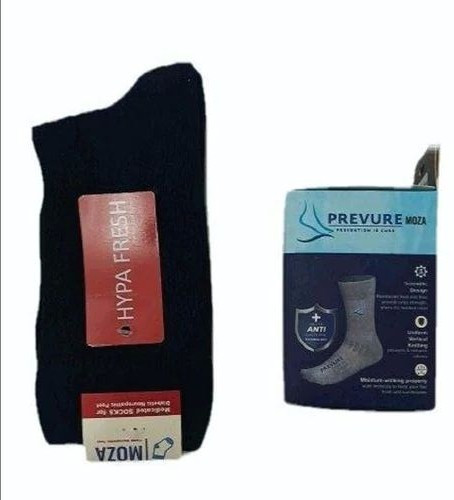 Navy Blue Antibacterial Diabetic Socks