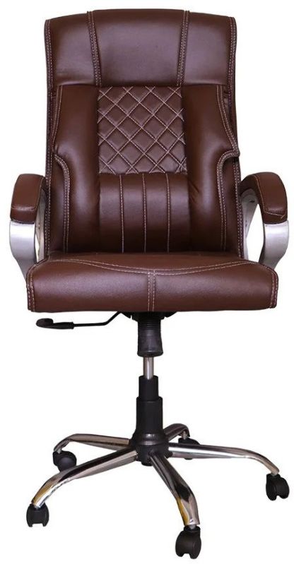 Maroon High Back Boss Chair