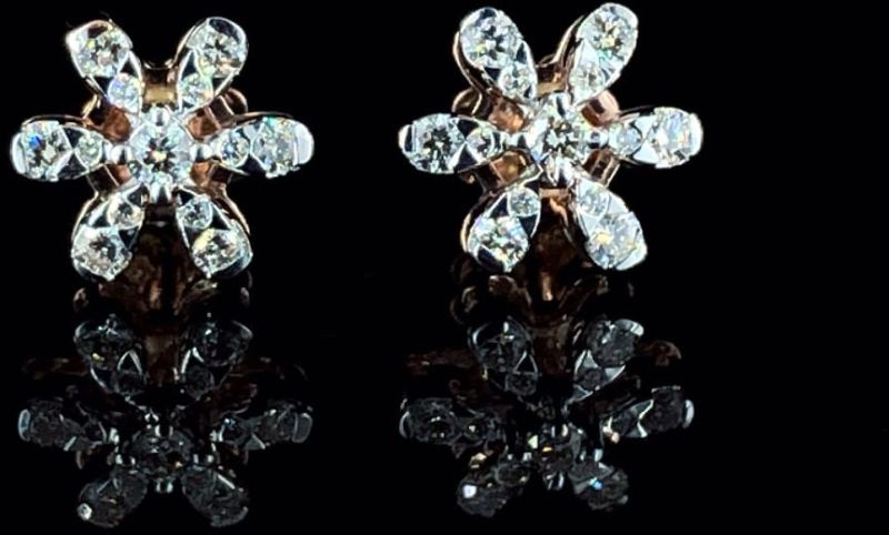 Diamond Stud Earrings