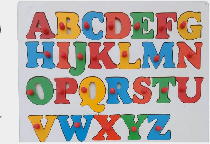 TE-10 A To Z Capital Alphabets Letters