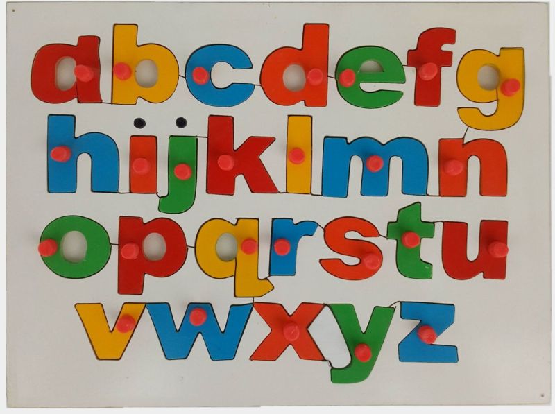 TE-11 A To Z Small Alphabets Letters