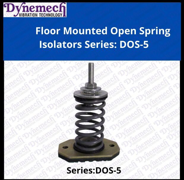 Dynemech Floor Mounted Open Spring Isolators, Series: DOS-5