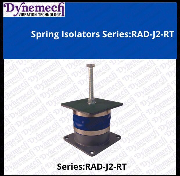 Enclosed Round Spring Elements With Viscous Damping Series: RAD-J2-RT