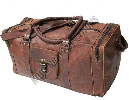 Buffalo Leather Travel Bag