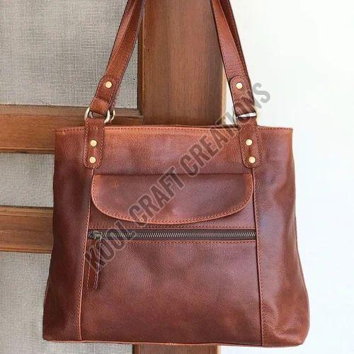 Ladies Soft Leather Shoulder Bag