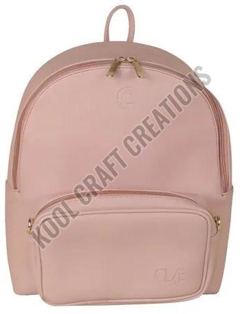 Ladies Leather Mini Backpack Bag