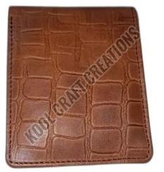 Mens Dark Brown Leather Wallet