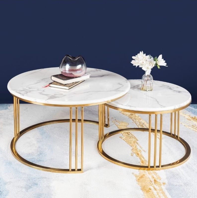 Round Marble Coffee Table