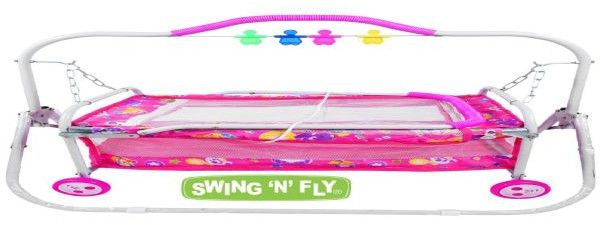 Swing N Fly B-S15 Pink Baby Cradle