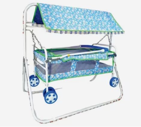 Swing N Fly B-S8 Sky Blue Baby Cradle