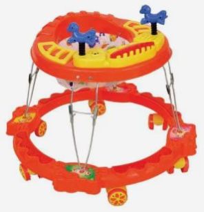 Swing N Fly W-F56 Orange and Yellow Baby Walker