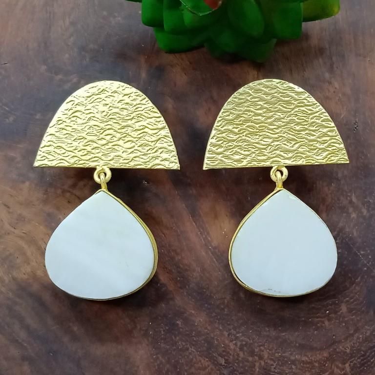 Handmade Brass Earrings