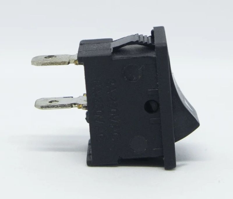 2 Pin Mini Rocker Spst Momentary Switch