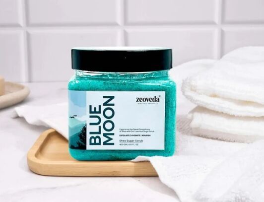 Blue Moon Shea Sugar Exfoliating Scrub
