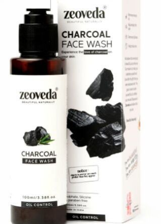 Charcoal Face Wash For Deep Pore Cleansing & Oil Control (100ML)