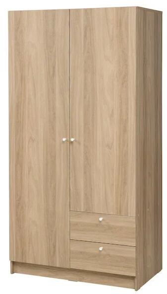 2 Doors 2 Drawer Wardrobe