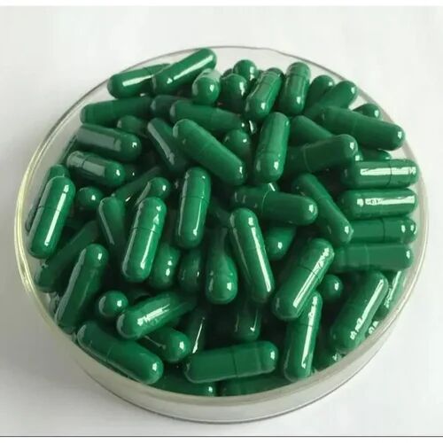 Green Empty Hard Gelatin Capsules