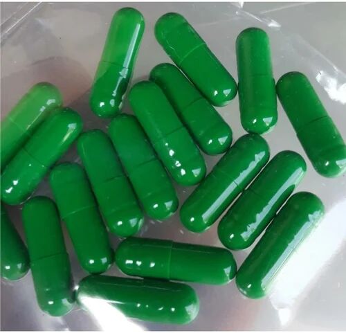 Green Empty Hard Gelatin Capsules