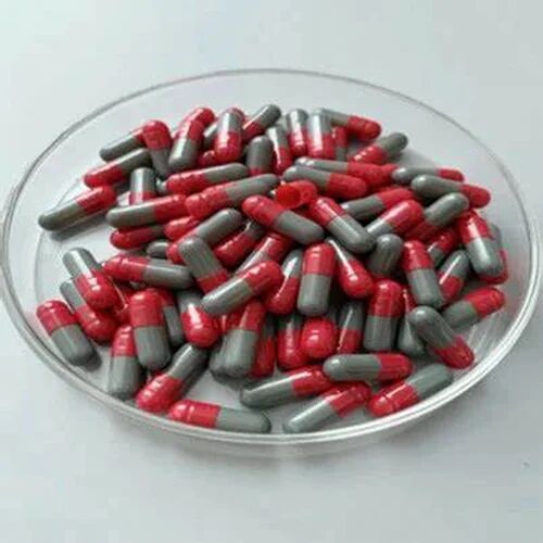 Red Grey Empty Gelatin Capsules