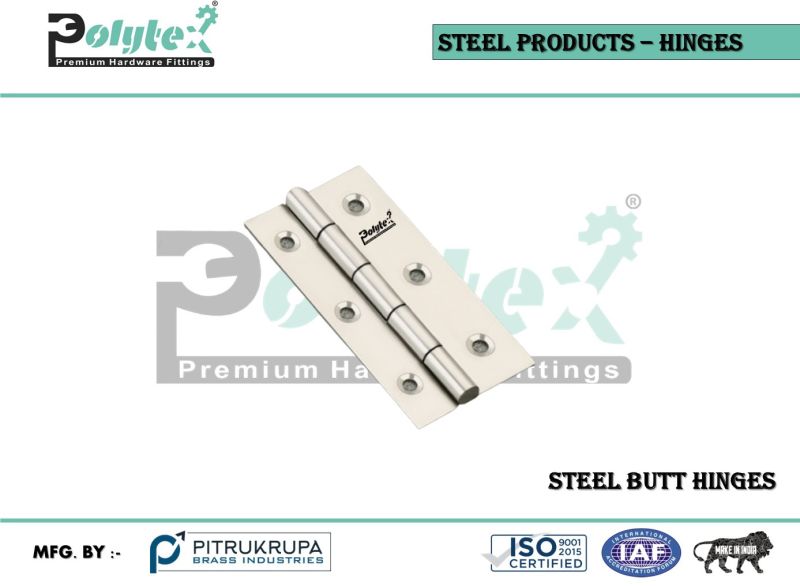 Silver Steels Butt Hinge