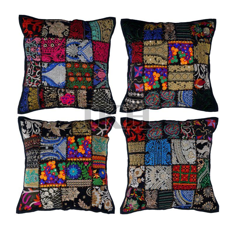 Handmade Patchwork Cushion Cover