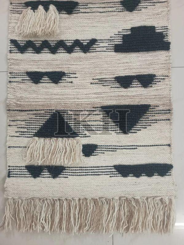 Tassel Tufted Woven Wall Hanging