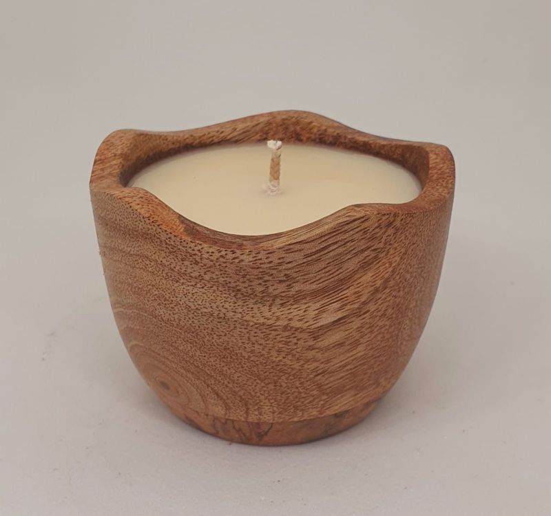 Wooden Jar Candles