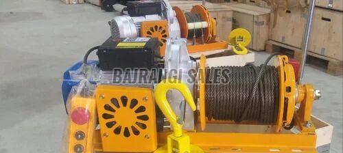 Bajrangi Heavy Duty Electric Winch With Clutch