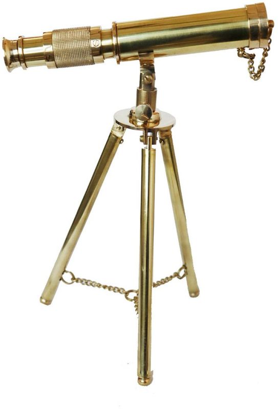 Brass Telescope With Tripod Stand