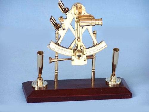 Nautical Sextant Pen Holder