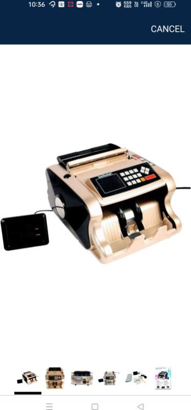 Methodical Mix Value Master Note Counting Machine