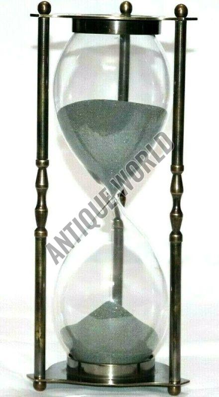 Decorative Brass Hourglass Sand Timer