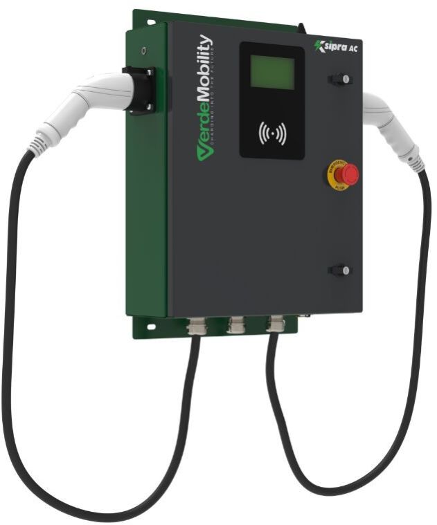 VerdeMobility Level 2 - 22kW Dual Gun AC EV home Charger