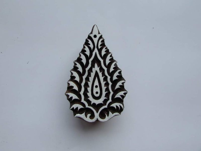 Paan Design Wooden Printing Blocks